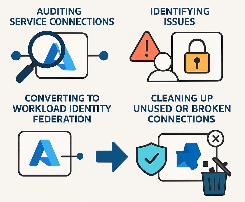 Diagram showing blog content